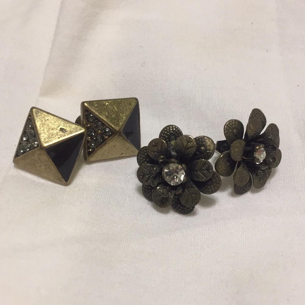 “Vintage” Gold earrings